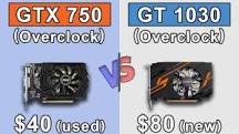 ¿Qué es mejor GTX 650 o GT 1030?